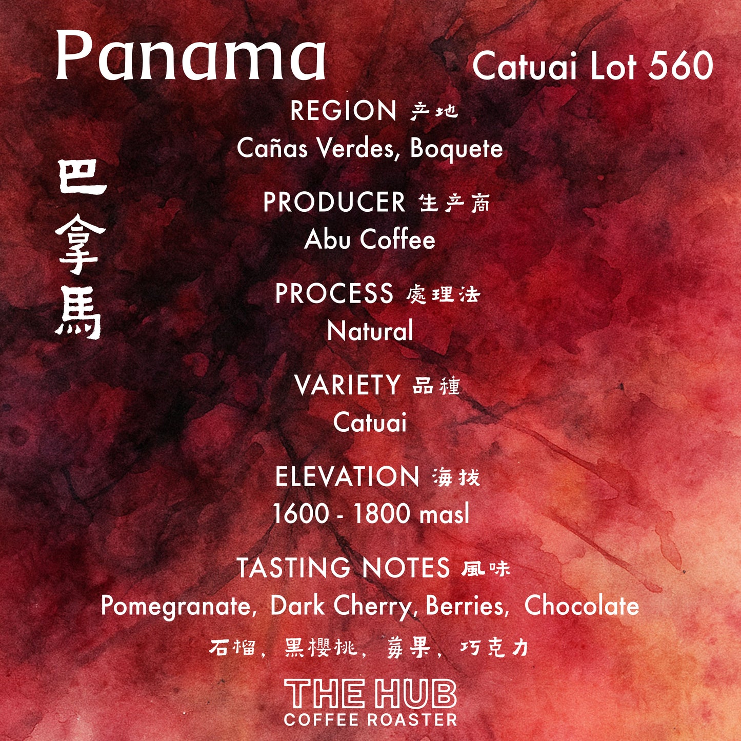 Panama Abu Coffee Catuai Natural