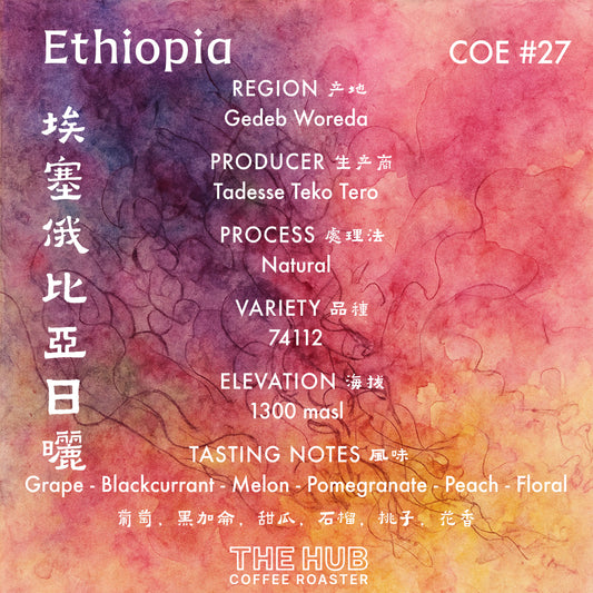 埃塞俄比亚 Gesha 村 Gesha 1931 Surma 批次 104 天然